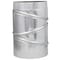 Imperial Mfg Imperial 7 in. D X 7 in. D Adjustable 90 deg Galvanized Steel Furnace Pipe Elbow GV1329-C - alternate 5